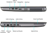 HP ProBook 650 G1 15" Laptop, Intel i5-4th Gen, 8GB RAM, 500GB HDD, Windows 10 Pro