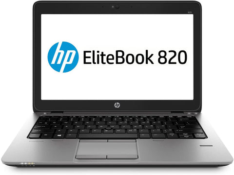 HP Elitebook 820 G2 12" Laptop, Intel i5-5th Gen, 8GB RAM, 256GB SSD, Windows 10 Pro