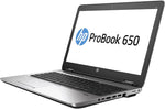 HP ProBook 650 G2, Intel i5-6th Gen, 16GB RAM, 512GB SSD, Windows 10 Pro