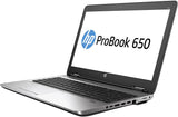 HP ProBook 650 G2 Core i7-6th Gen 16GB 512GB SSD Win 10 Pro