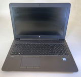 HP ZBook 15 G4, Intel i7-7th Gen, 15" Laptop, 16GB RAM, 512GB SSD, Quadro M1200, Windows 10 Pro