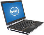 Dell Latitude E6320 13" Laptop, Intel i7-2nd Gen, 8GB RAM, 128GB SSD, Windows 10 Pro (No Webcam)