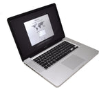 Apple MacBook Pro A1286 2012 15" Laptop, Intel i7-3rd Gen, 8GB RAM, 500GB HDD, Mojave, Scratch & Dent