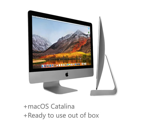 2013 Apple 21.5" iMac A1418, Intel i5-4th Gen, 16GB RAM, 512GB SSD, MacOS Catalina