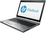 HP Elitebook 8570P 15.6" Laptop, Intel i5-3rd Gen, 8GB RAM, 128GB SSD, Windows 10 Pro, Scratch & Dent