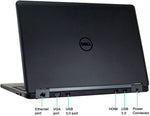 Dell Latitude E5550 15" Laptop, Intel i5-5th Gen, 8GB RAM, 240GB SSD, Windows 10 Pro