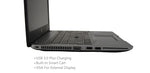 HP Elitebook 840 G2 14" Laptop, Intel i5-5th Gen, 16GB RAM, 256GB SSD, Windows 10 Pro